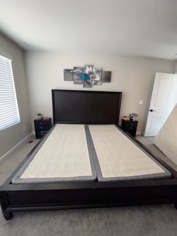 King Bedframe & Dresser
