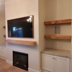 Fireplace Mantels And Floating Shelves 