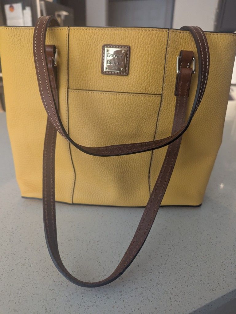 Dooney & Burke Lexington Pebble Grain Leather Tote