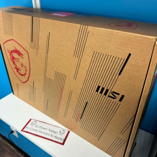 MSI GE76 Raider 17.3 FHD Gaming Laptop 64GB Ram -PAYMENTS AVAILABLE-$1 Down Today