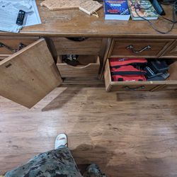 Real Wood TV Stand And Cabinet 