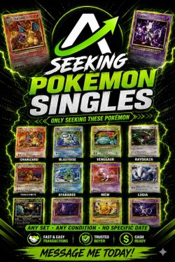 ⚡ Seeking Pokémon Singles ⚡ | Cash Ready 💵