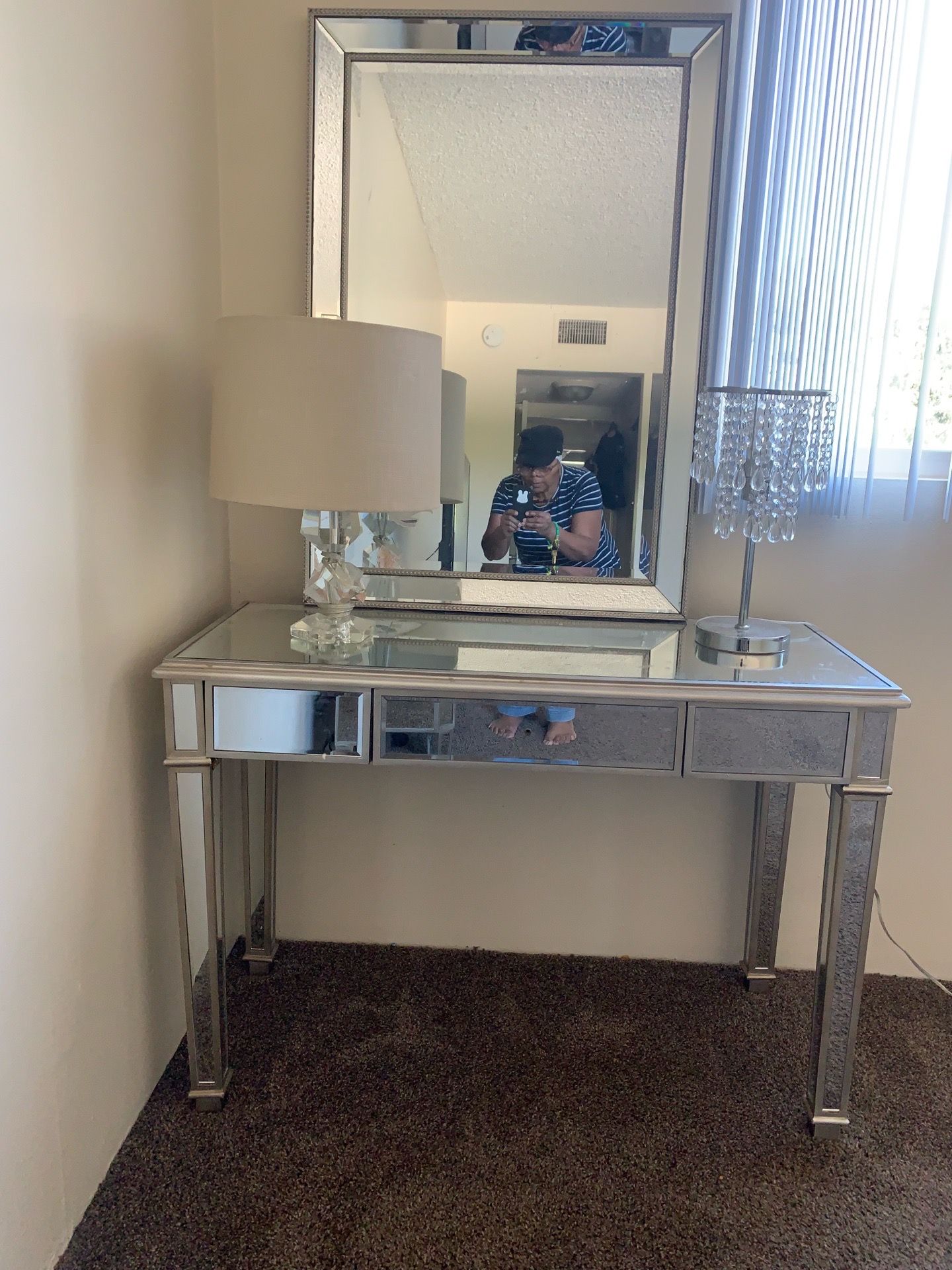 Mirrored Z Gallery furniture