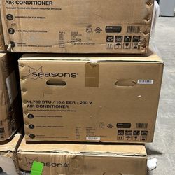 Seasons SM13R1 13,500 BTU 10,000 BTU Air Conditioner with Heater J3
