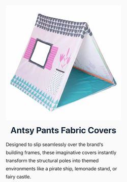 Antsy pants play tent