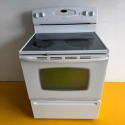 Maytag White Electric Stove. 100% FULLY WORKING!