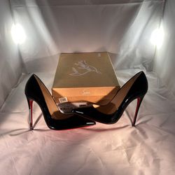 Christian Louboutin Heels Black Size 6.5W/36.5 EU👟 OG ALL ✅ 🧼