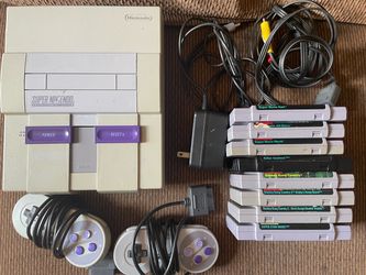 SUPER NINTENDO  NICE LOT