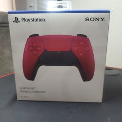 PS5 Controller Cosmic Red New New 