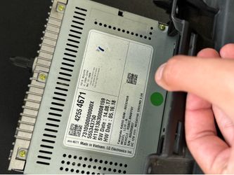 internal Faceplate Radio ASM - Receiver module (Model: LC7F-R)