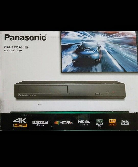 PANASONIC DP-UB450P-K UHD, HDR - 4K Blu-ray Player