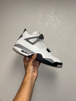 Jordan 4 white cement sz 10.5