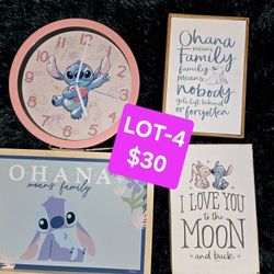 Stitch DECOR LOT 4