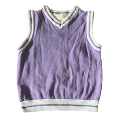 The Children’s Place Boys Sweater Vest size 4T Lavender
