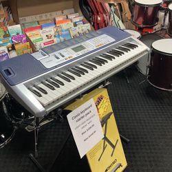 Used Keyboard With Stand And Seat 