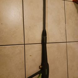 Pressure Washer long nozzle wand "Green works with tip