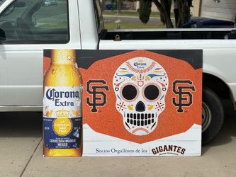 Large San Francisco Giants Corona Sign