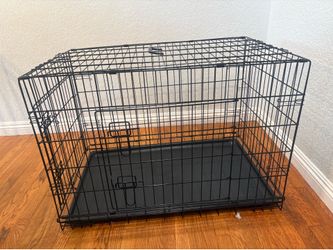 Large Dog Crate 24.5”H x 35”L x 22”W