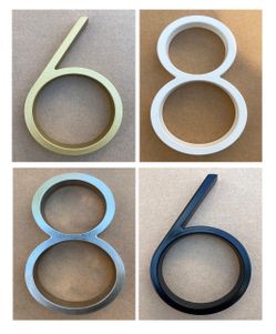5-inch Metal house numbers