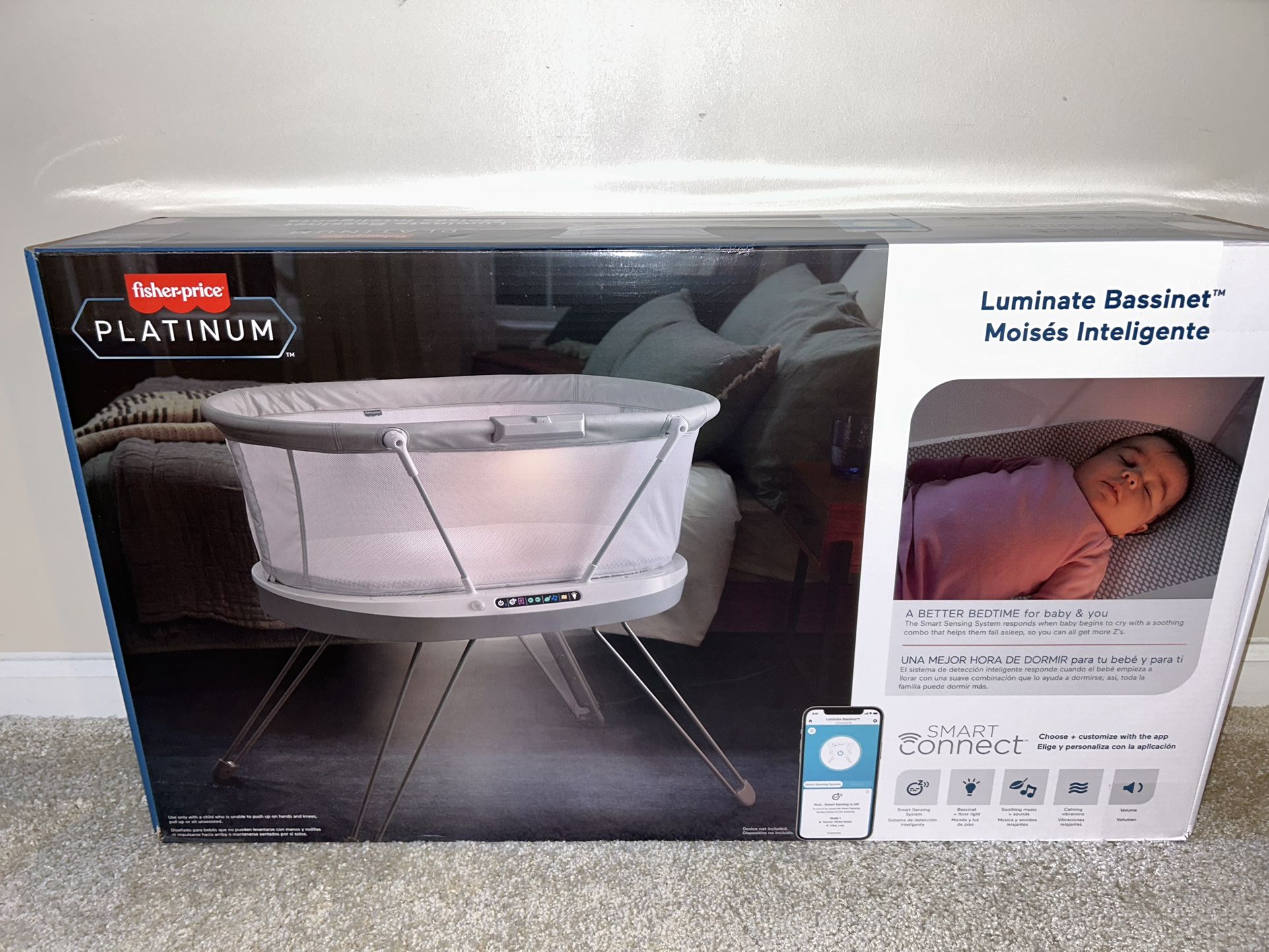 Fisher-Price Bassinet Brand New In Box Never Opened