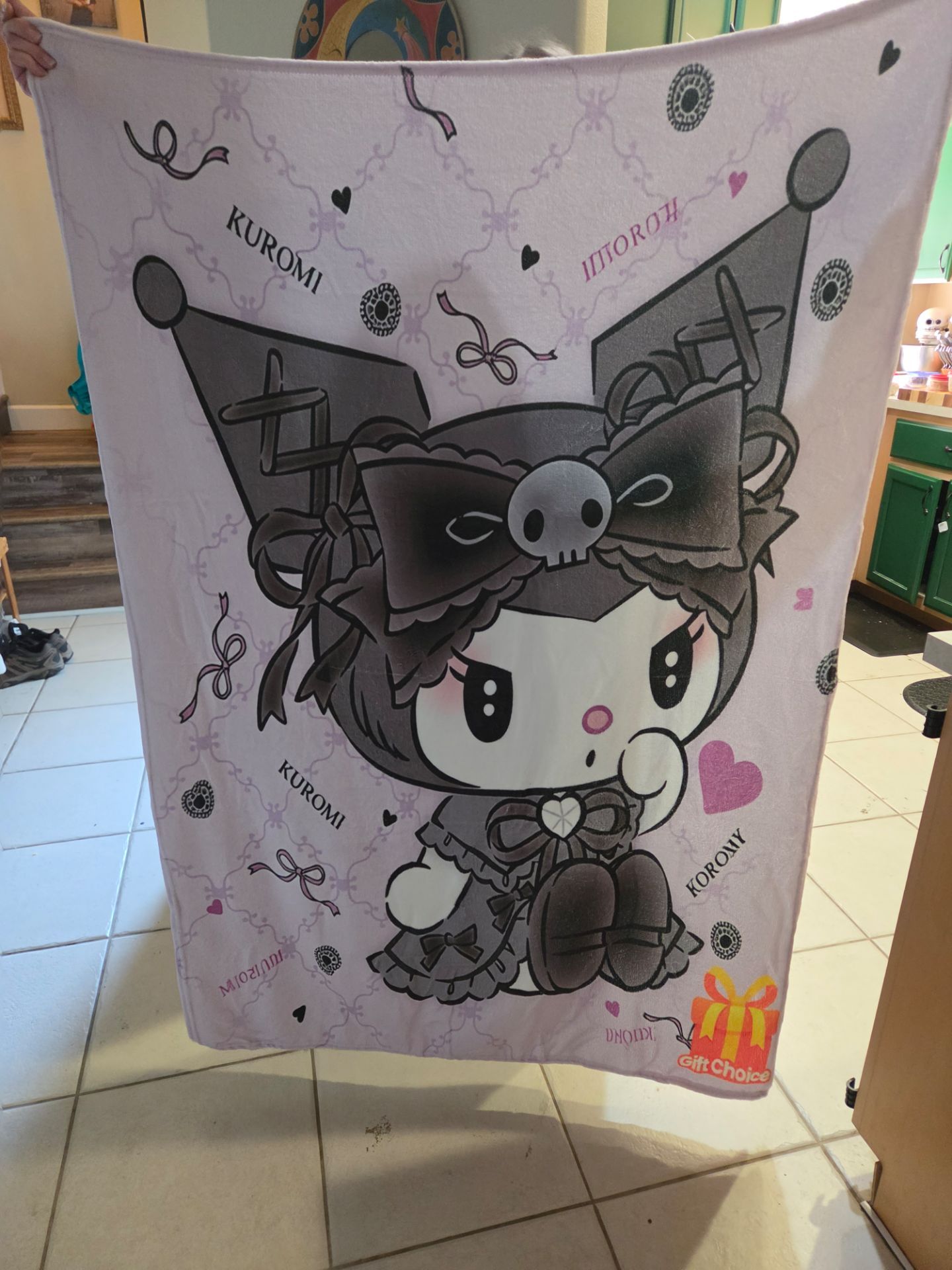 Kuromi Blanket