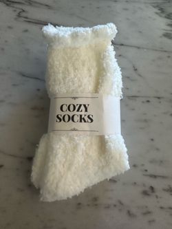 Cozy Socks Fluffy Crew Socks