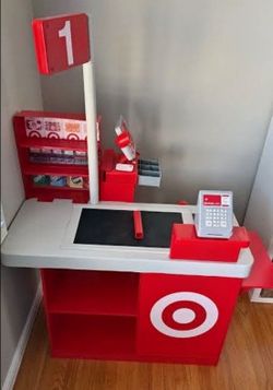 Kids Target check out stand