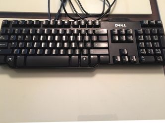 Computer cables With Dell keyboard For $15