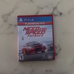 Need For Speed PS4 Game