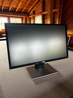 24” from 2016 Dell Widescreen Computer Monitor with Stand