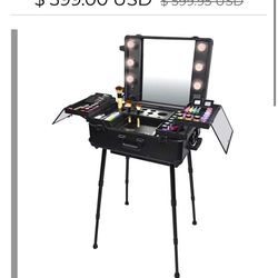 SHANY Studio vanity To Go Wheeled Make Up Case