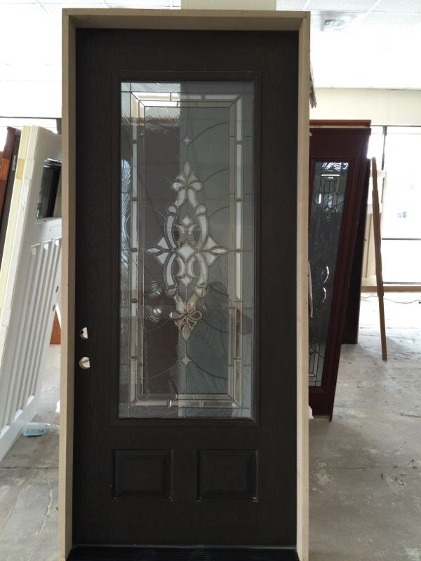 42" x 96" fiberglass door prehung real big door for Sale in Tempe, AZ