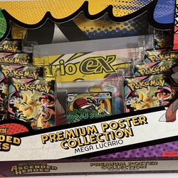 Ascended Heroes Poster Collection – Mega Gardevoir & Lucario – $139