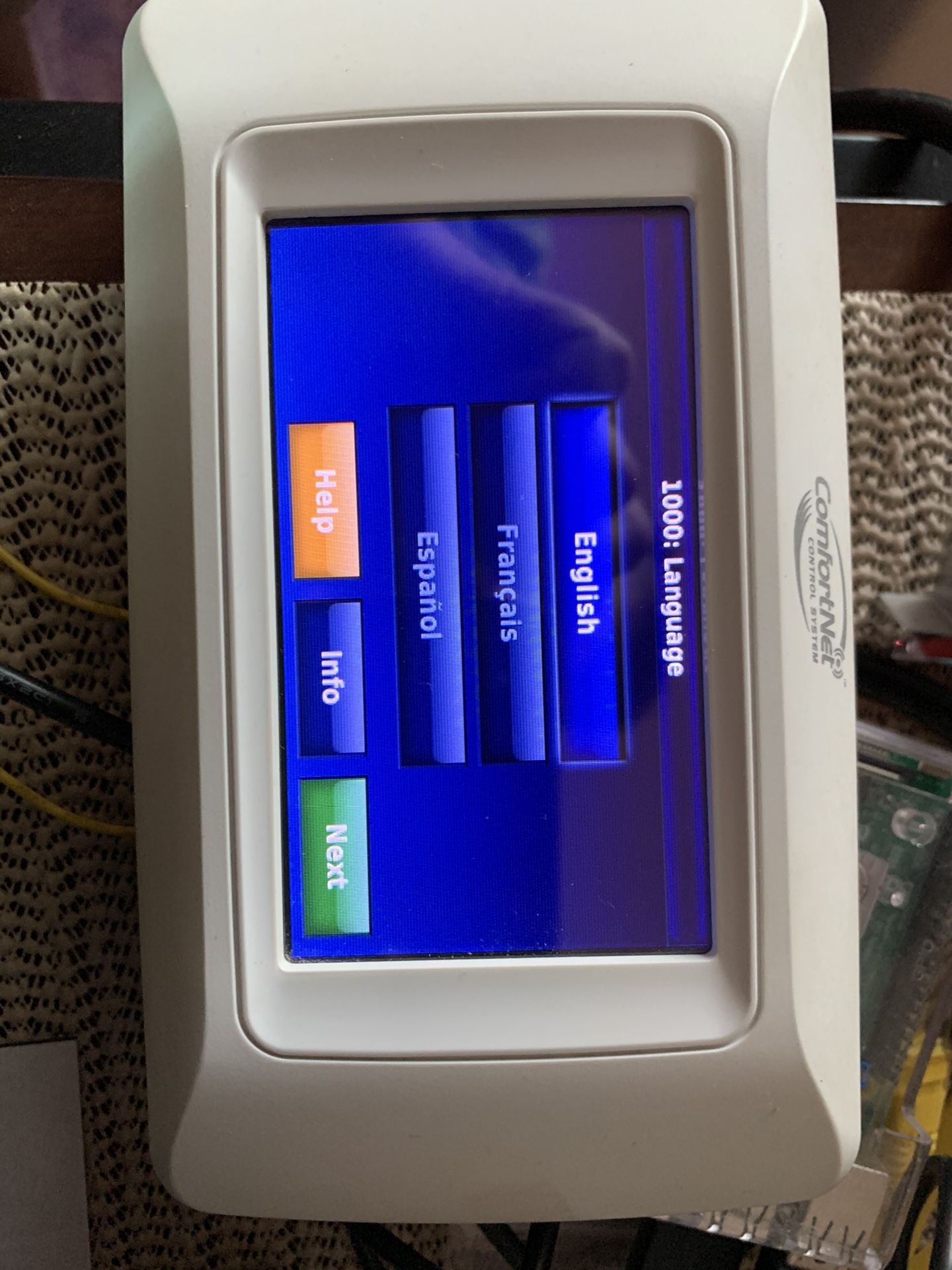 Honeywell / Goodman ctk03aa comfortnet communicating smart thermostat
