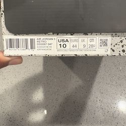 Jordan 5 Size 10