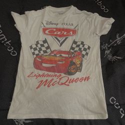 Women’s Disney Cars short-sleeve graphic T-shirt in White, size XXS