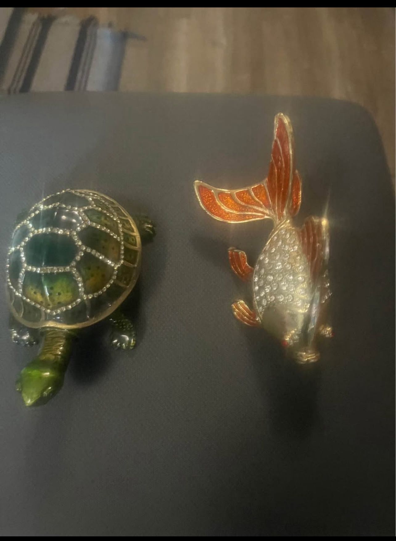 Turtle And Goldfish Lock Boxes