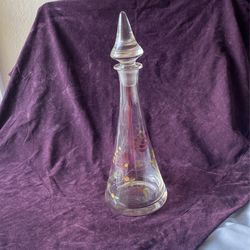 Vintage Glass Decanter