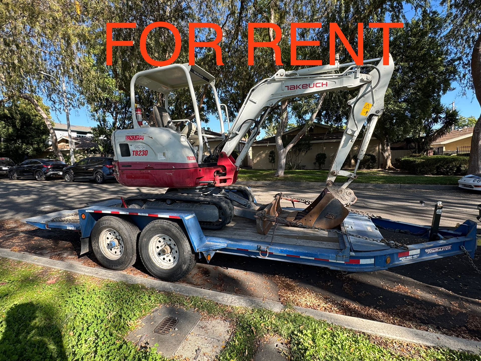 Takeuchi TB230 Mini Excavator