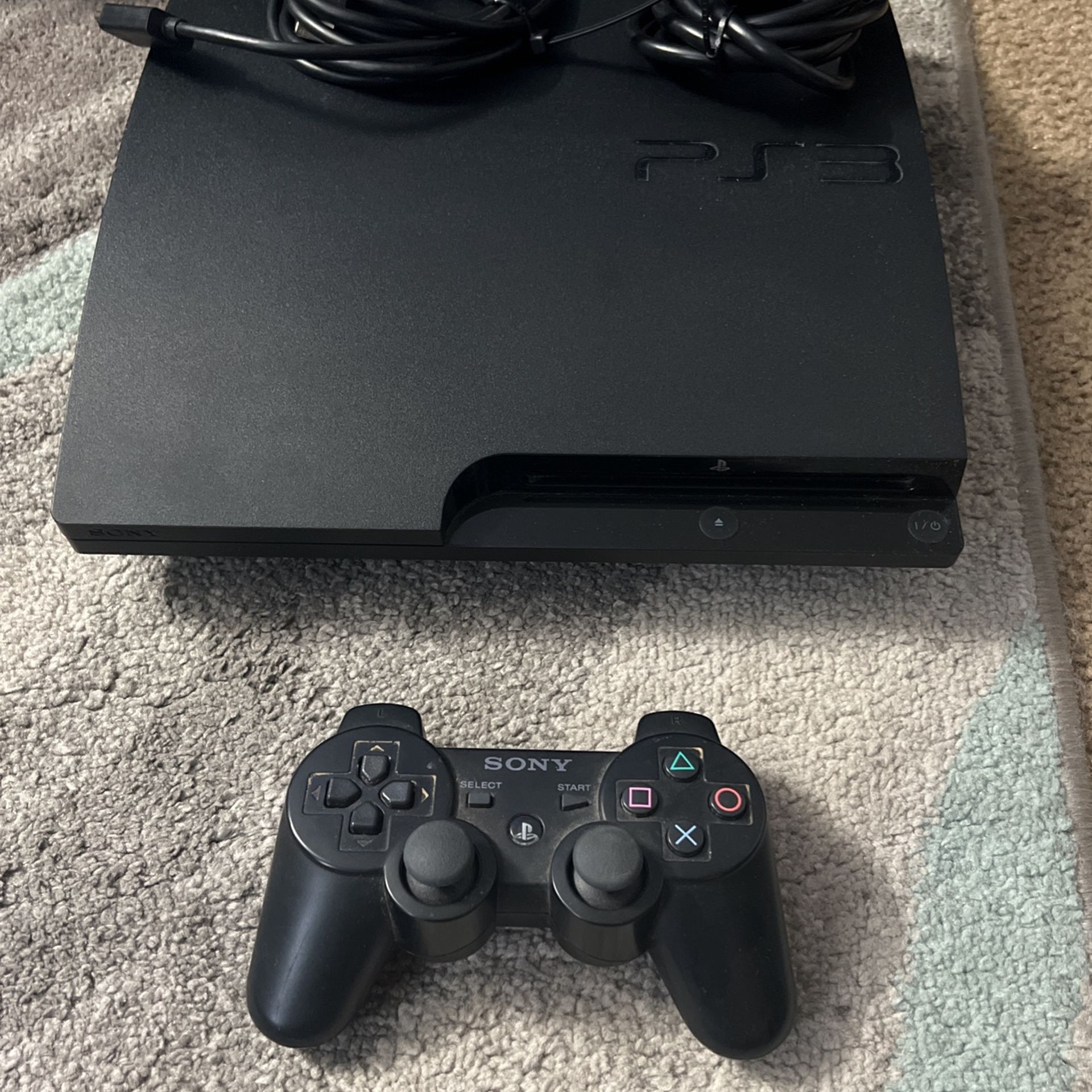 PlayStation 3 + Games (Sold Separately)