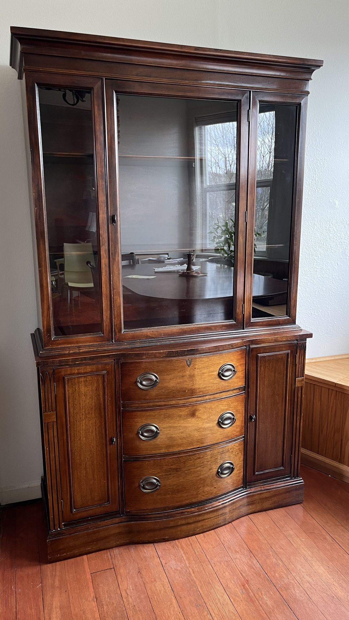 Antique Duncan Phyfe China Cabinet