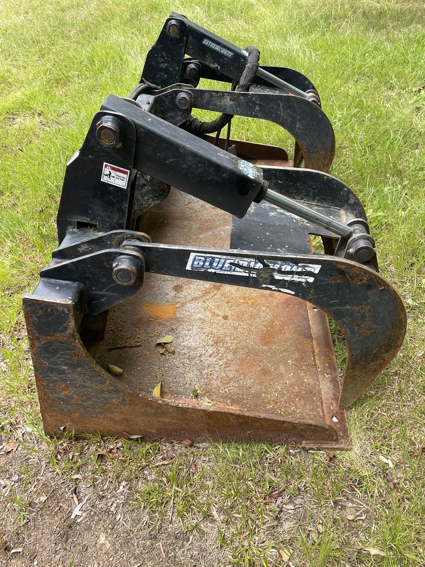 6ft Grapple Bucket for Skid Steer
