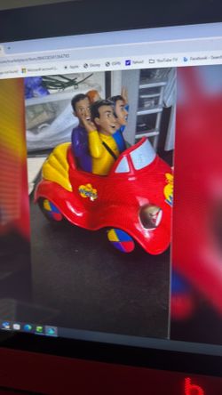 Vintage the wiggles big fed car