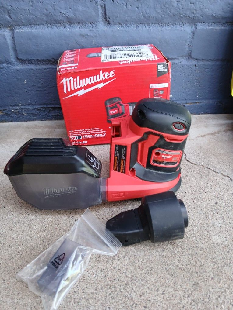 ORBITAL SANDER MILWAUKEE TOOL ONLY