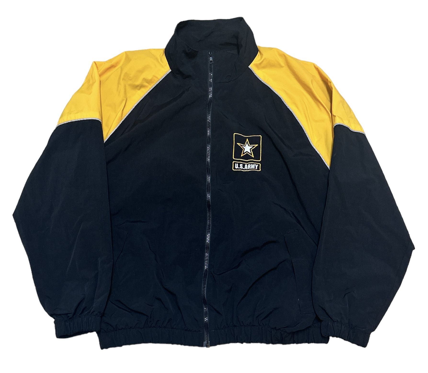 U.S. Army Men’s Black Yellow Logo Jacket