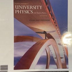University physics with Modern Physics by Young & Freedman