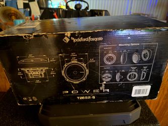 Rockford Fosgate Power 6.50" Aluminum Component System  T2652
