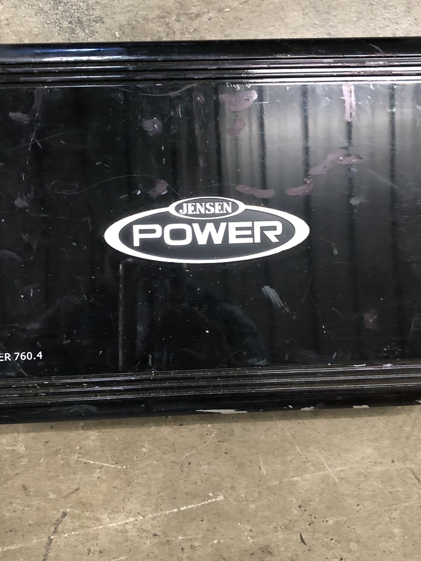 Jensen four channel amp🔈
