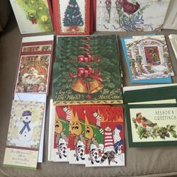holiday Cards About 100 Pieces With Envelopes