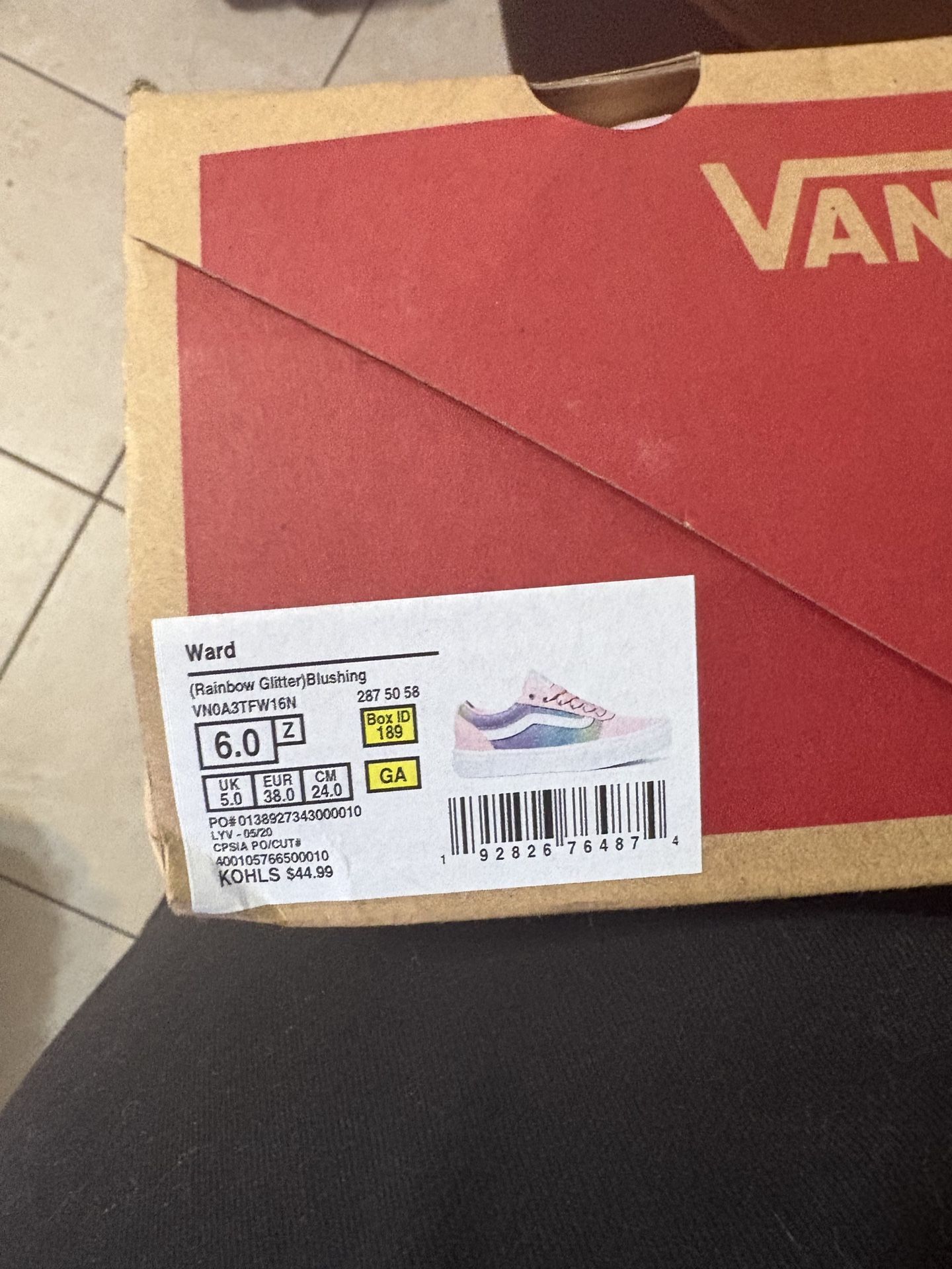 Sparkly Vans
